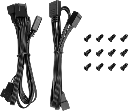 Deepcool FL12 SE 3in1 120mm Svart 3-pack