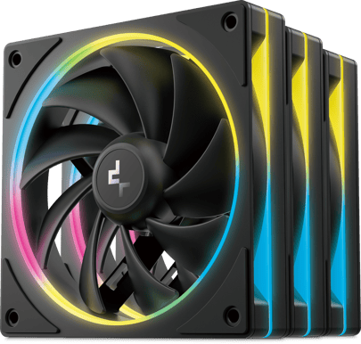 Deepcool FL12 SE 3in1 120mm Svart 3-pack