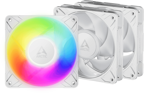 Arctic P12 Pro PWM Vit A-RGB PST 120mm 3-pack