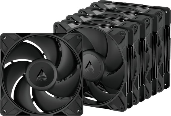 Arctic P14 Pro PWM Svart PST 140mm 5-pack