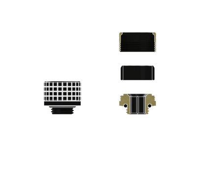 Thermal Grizzly DeltaMate Fitting - HT16 Black