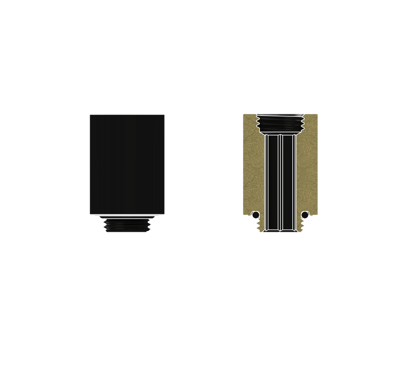 Thermal Grizzly DeltaMate Extender - MF28 Black