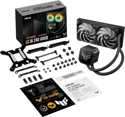 ASUS TUF Gaming LC III 240 A-RGB Svart