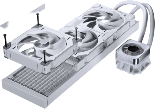 Phanteks Glacier One 420 D30 X2 Vit