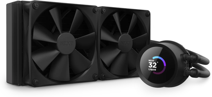 NZXT Kraken 240 Svart INET25 (100st)