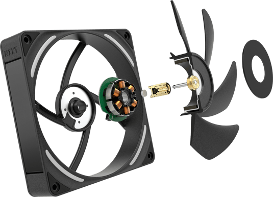 NZXT F120X Performance RGB 120mm Svart