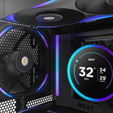 NZXT F140X Performance RGB 140mm Svart