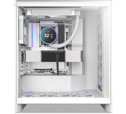 NZXT F240X Performance RGB 240mm Vit