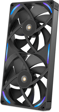 NZXT F280X Performance RGB 280mm Svart