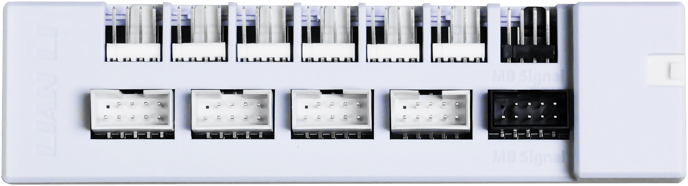 Lian Li Edge Gold Hub Vit