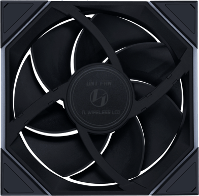 Lian Li UNI FAN TL LCD 140mm Wireless Svart