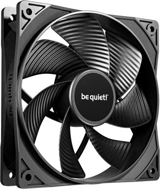 be quiet! Pure Wings 3 120mm PWM Reverse 3-pack Svart