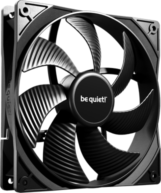 be quiet! Pure Wings 3 140mm PWM 3-pack Svart