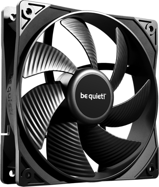 be quiet! Pure Wings 3 120mm PWM 3-pack Svart