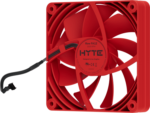 Hyte FA12 Wild Cherry/Red 4-pack
