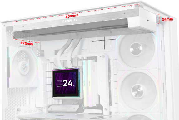 Lian Li Hydroshift II LCD-S 360 Fanless Vit