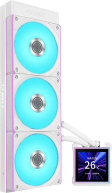 Lian Li Hydroshift II LCD-S 360CL Wireless White