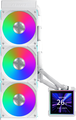 Lian Li Hydroshift II LCD-S 360CL Wireless White