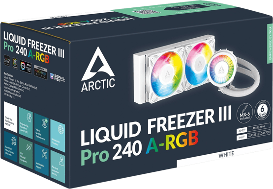 Arctic Liquid Freezer III 240 Pro A-RGB Vit