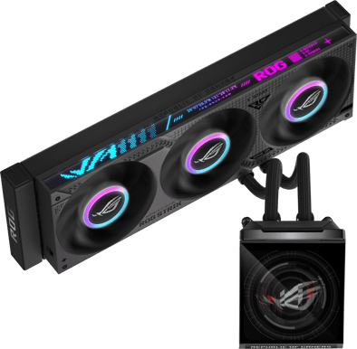 ASUS ROG Strix SLC IV 360 A-RGB LCD Svart