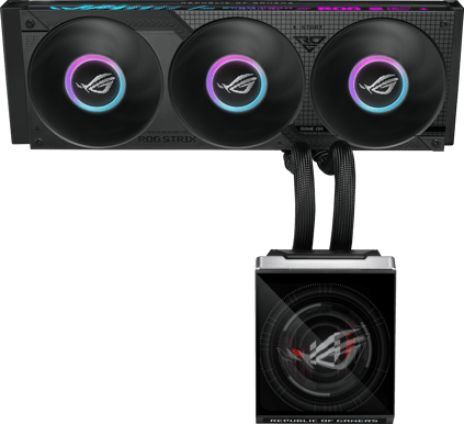 ASUS ROG Strix SLC IV 360 A-RGB LCD Svart