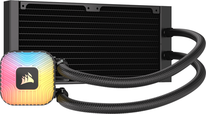 Corsair Nautilus II 240 RS ARGB Svart
