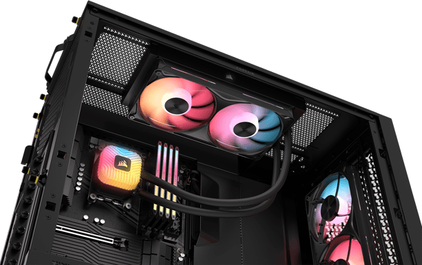 Corsair Nautilus II 240 RS ARGB Svart