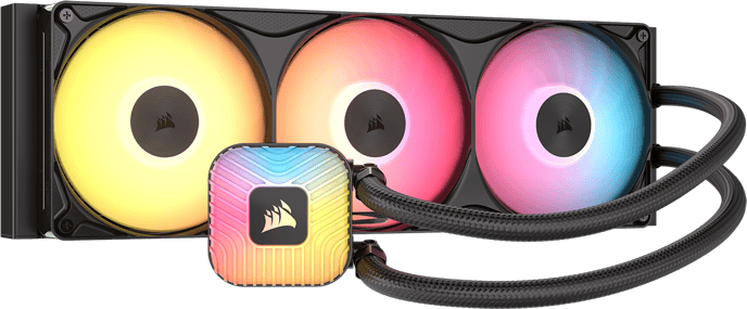 Corsair Nautilus II 360 RS ARGB Svart