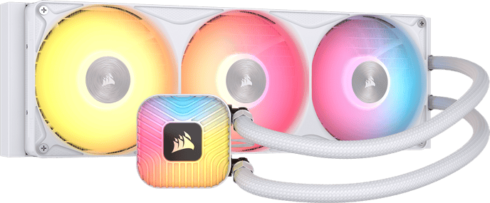 Corsair Nautilus II 360 RS ARGB Vit