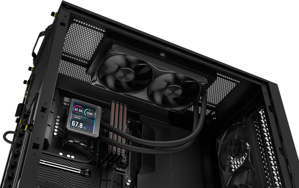 Corsair Nautilus II 240 RS LCD Svart
