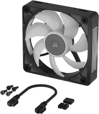 Corsair iCUE LINK RX120 II RGB Svart 1-pack