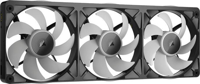 Corsair iCUE LINK RX360 II RGB Svart 3-pack