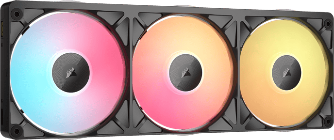 Corsair iCUE LINK RX360 II RGB Svart 3-pack