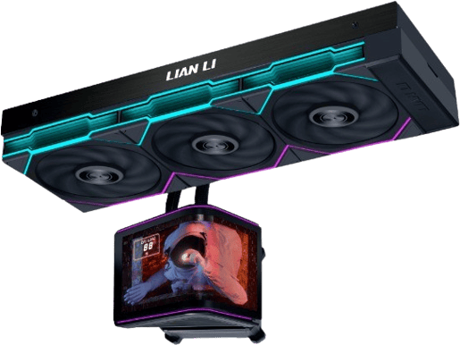 Lian Li HydroShift II OLED Curved 360 TL Svart