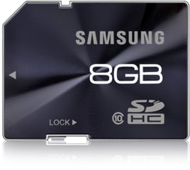 Samsung SDHC Plus 8GB, Class 10