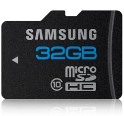 Samsung MicroSD 32GB, Class 10