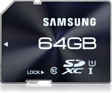 Samsung SDXC Pro 64GB, Class 10
