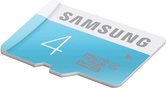 Samsung MicroSDHC 4GB Class 6 inkl. SD-adapter
