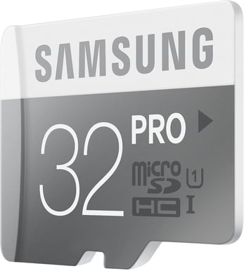 Samsung MicroSDHC Pro 32GB, Class 10 inkl. SD-adapter