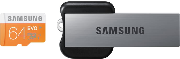 Samsung MicroSDXC EVO 64GB Class 10 inkl. USB-adapter