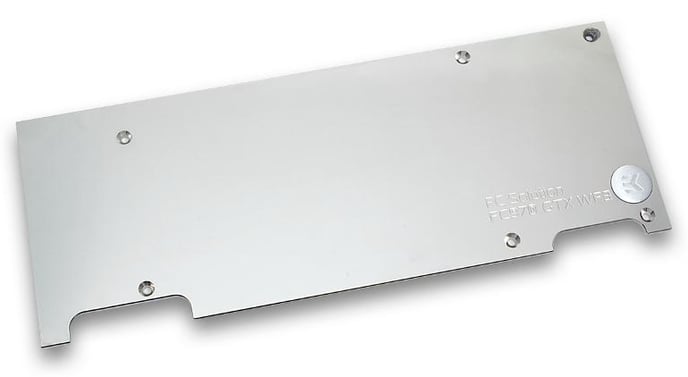 EK-FC970 GTX WF3 Backplate -Nickel