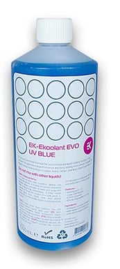 Vätska, EK-Ekoolant EVO UV Blue 1L (PreMix)