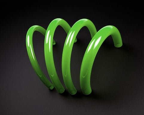 PrimoChill 19/13mm -Pearl UV Green 3m