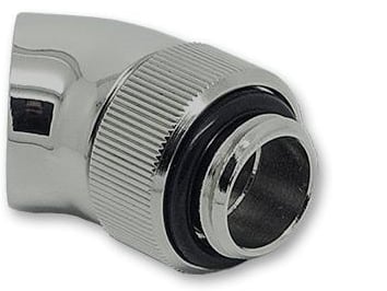 EK-AF Angled 45 G1/4 -Svart Nickel