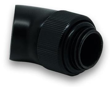 EK-AF Angled 45 G1/4 -Svart