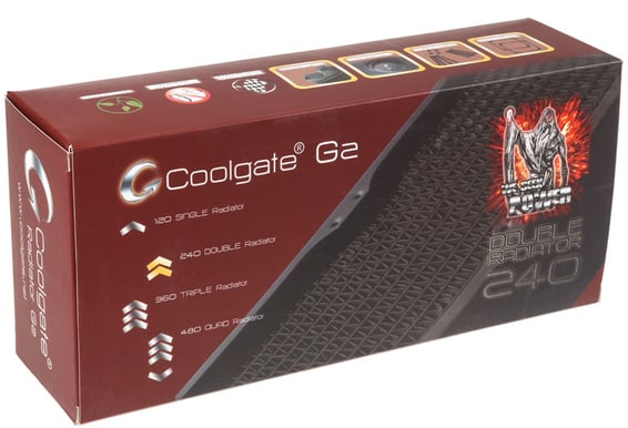 Radiator, Coolgate G2 Radiator 240mm Dual