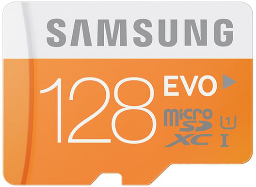 Samsung MicroSDXC EVO 128GB Class 10 inkl. SD-adapter