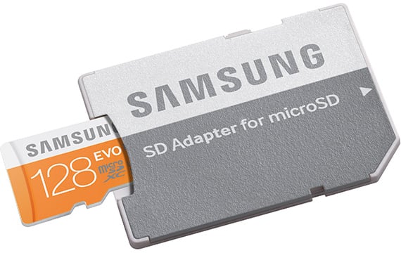 Samsung MicroSDXC EVO 128GB Class 10 inkl. SD-adapter
