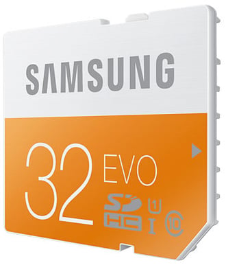 Samsung SDHC EVO 32GB, Class 10