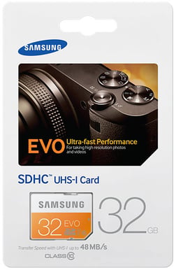Samsung SDHC EVO 32GB, Class 10